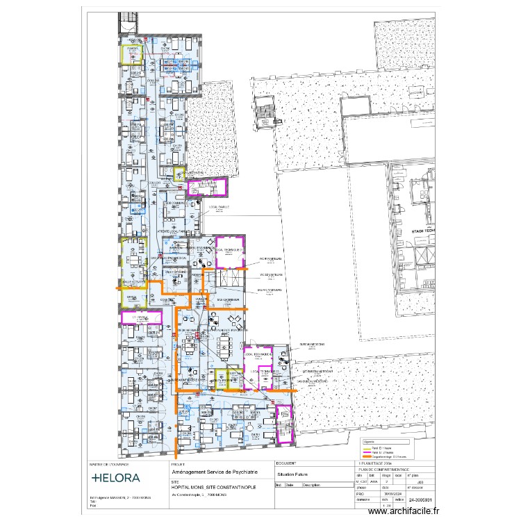 ARA +2 Sch&eacute;ma de c&acirc;blages boutons poussoir. Plan de 0 pièce et 0 m2
