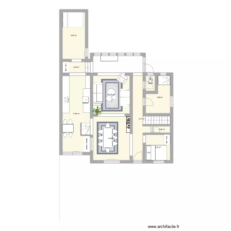 21 KLEBER N&deg;2. Plan de 