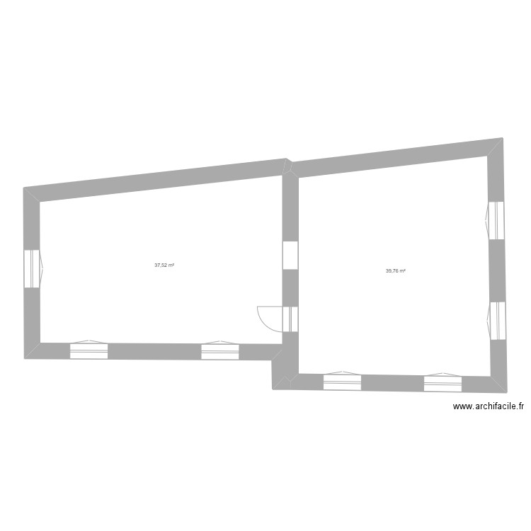 COTTIN R+2. Plan de 0 pièce et 0 m2