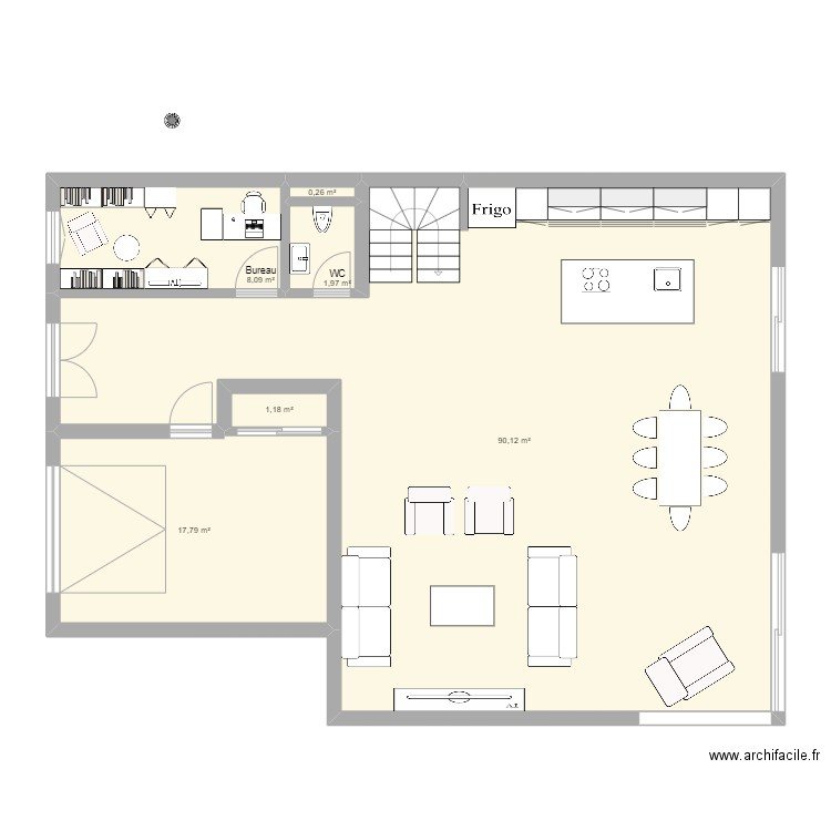 RDV Projet Volkrange 1. Plan de 6 pièces et 119 m2