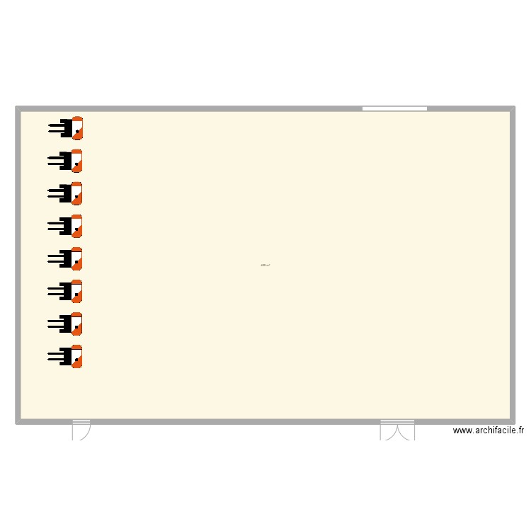 CFAO CP. Plan de 1 pièce et 459 m2