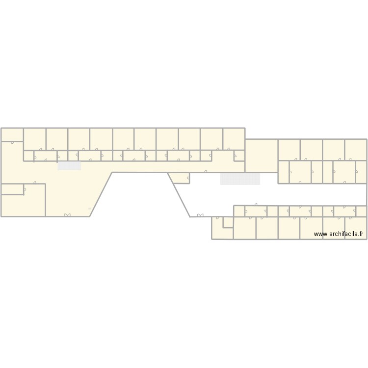 internat. Plan de 46 pièces et 15939 m2