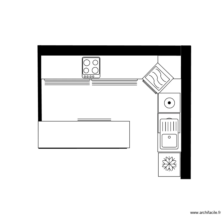 Atelier Cuisine Poissonnier. Plan de 