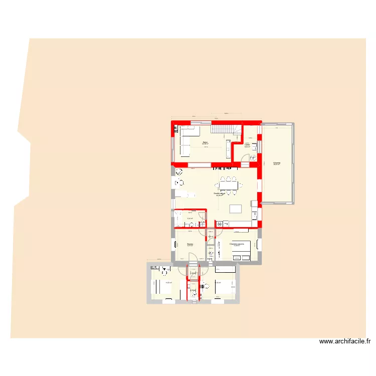 plan base extension 6. Plan de 