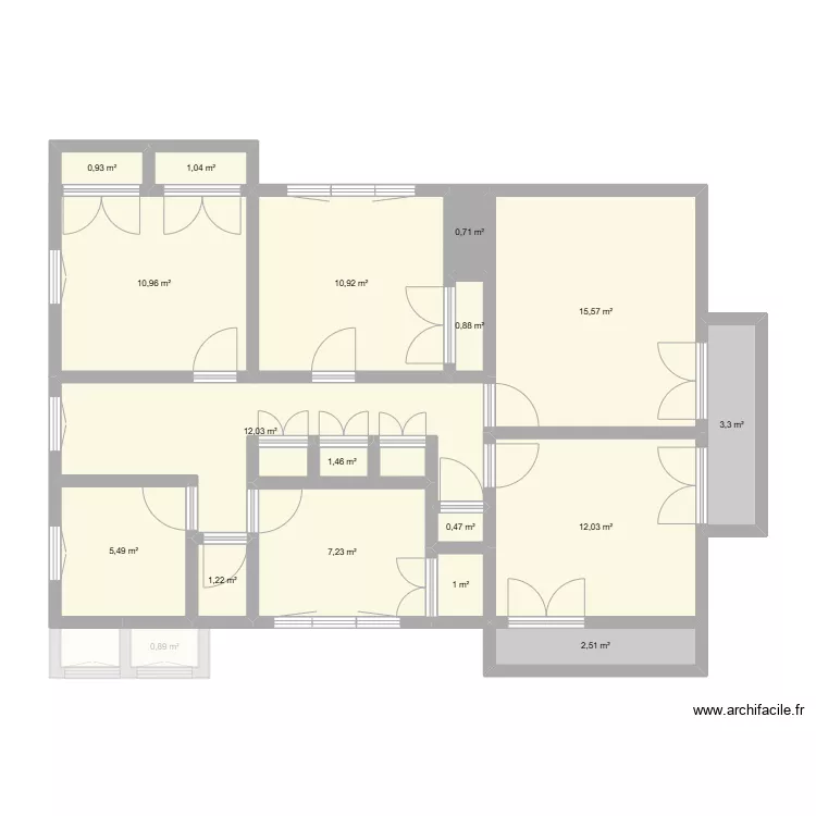 LERAILLER - BOURGTHEROULDE. Plan de 