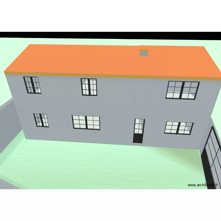 construction de face. Plan de construction de face. Plan de