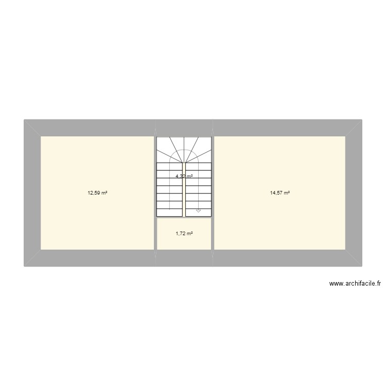 belaidi. Plan de 11 pièces et 100 m2