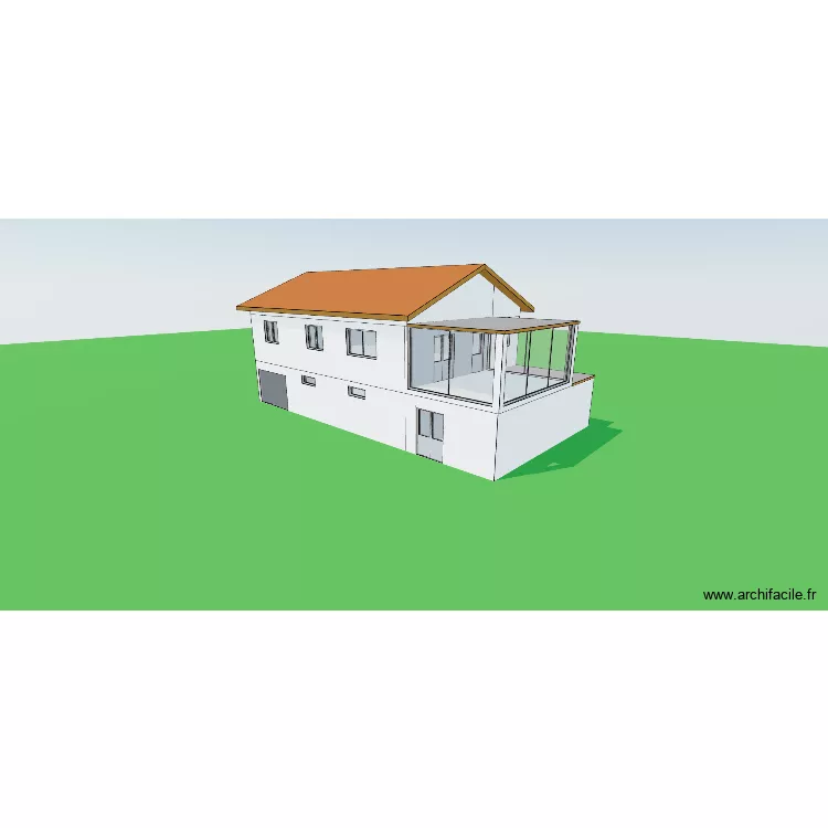 maison m&eacute;m&egrave;re. Plan de 5  et 350 m²