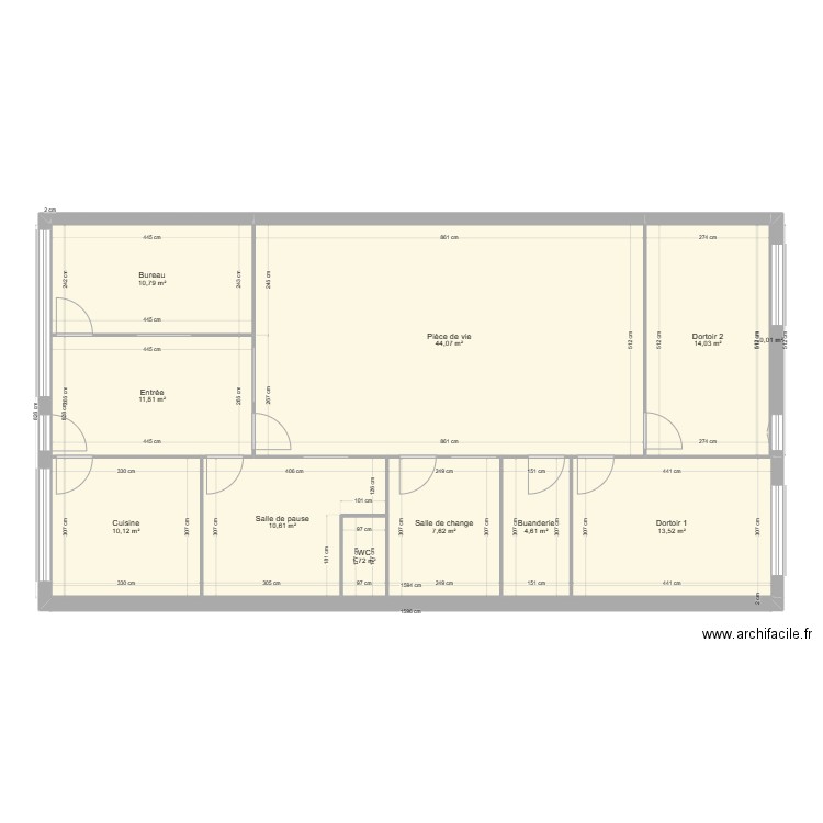La Marelle définitif. Plan de 0 pièce et 0 m2