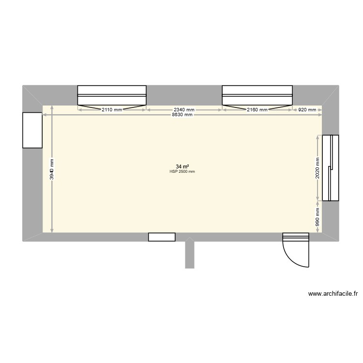 cuisine. Plan de 0 pièce et 0 m2 cuisine. Plan de 0 pièce et 0 m2