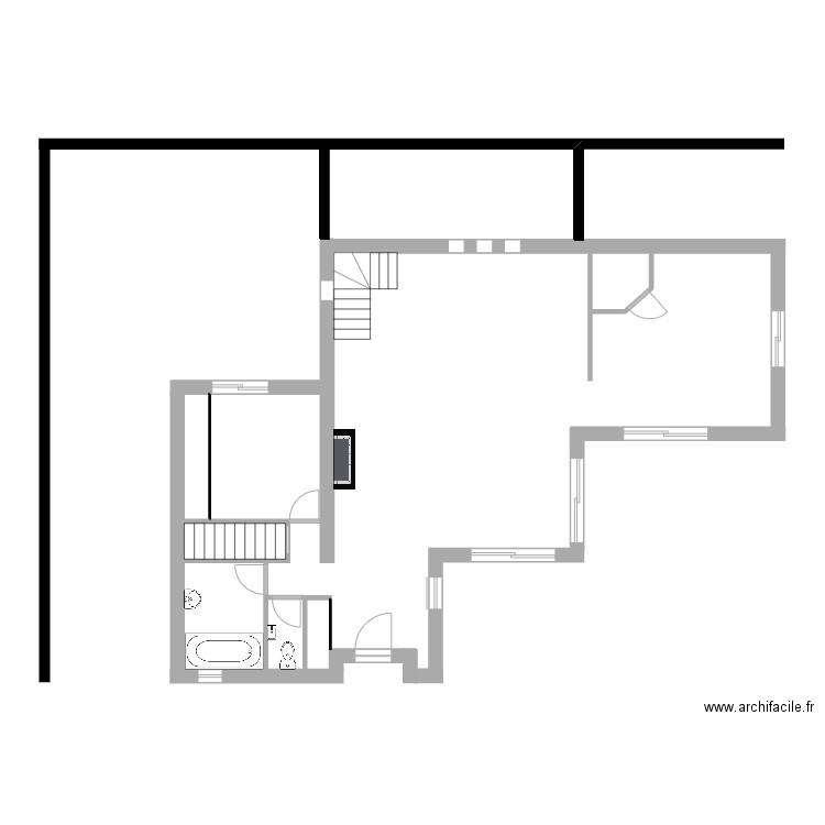 Saint Gratien BROM rez de chaussée. Plan de 0 pièce et 0 m2