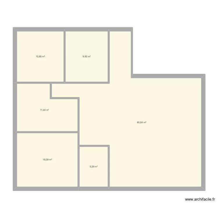 nouveau 120 m2. Plan de 