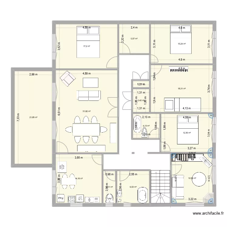 plan appart Maman. Plan de 15 et 166 m² plan appart Maman. Plan de 15 et 166 m²