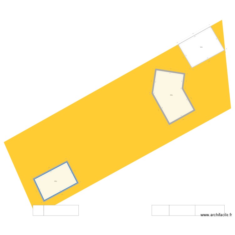 PLAN 3. Plan de 3 pièces et 217 m2