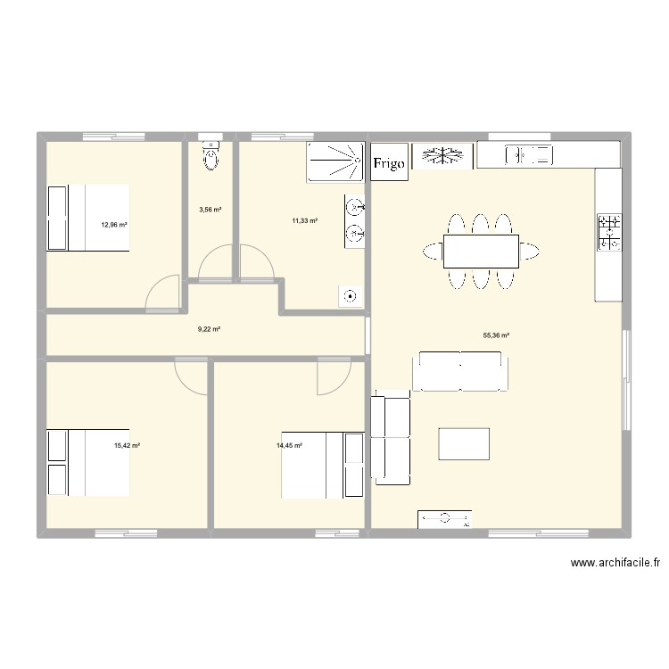 plan keke 2. Plan de 0 pièce et 0 m2