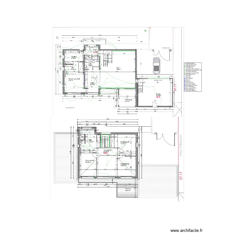 ratto. Plan de 0 pièce et 0 m2