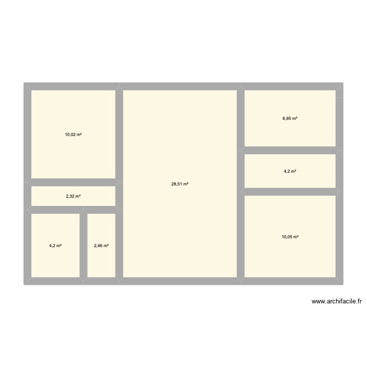 maison. Plan de 0 pièce et 0 m2