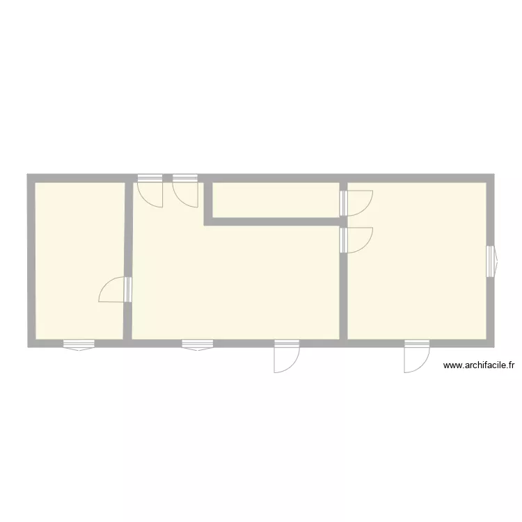 Chantier Sylvie RDC. Plan de 4 et 68 m² Chantier Sylvie RDC. Plan de 4 et 68 m²