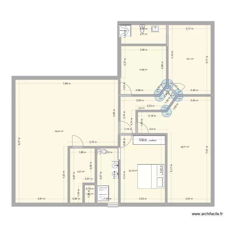 Warhem. Plan de 10 et 153 m² Warhem. Plan de 10 et 153 m²