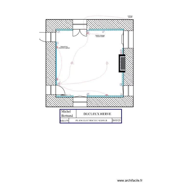 DUCLEUX SEJOUR. Plan de DUCLEUX SEJOUR. Plan de