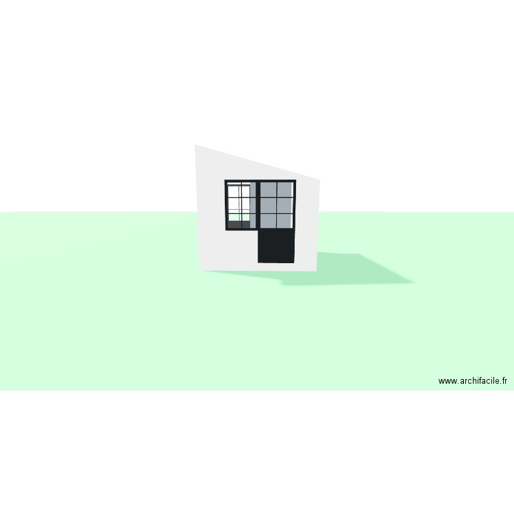 BUANDERIE. Plan de 1 pièce et 6 m2