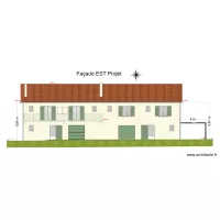 Port d'alon fa&ccedil;ade EST Projet