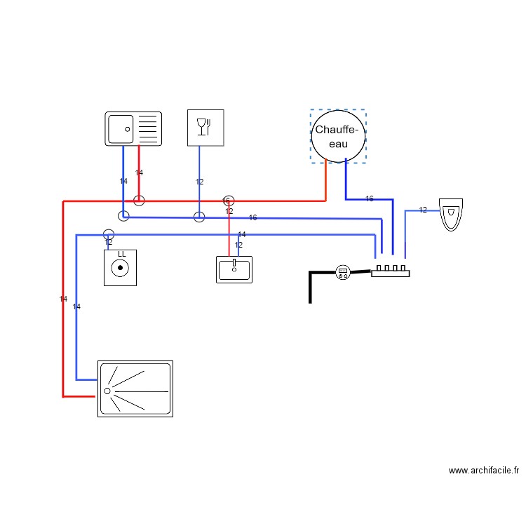 plomberie lezoux. Plan de 0 pièce et 0 m2