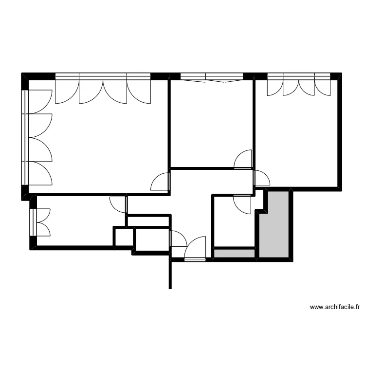 BASTIANI. Plan de 