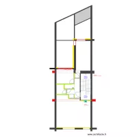 BAUCQ 77 2e &eacute;tage Communs Electricit&eacute;