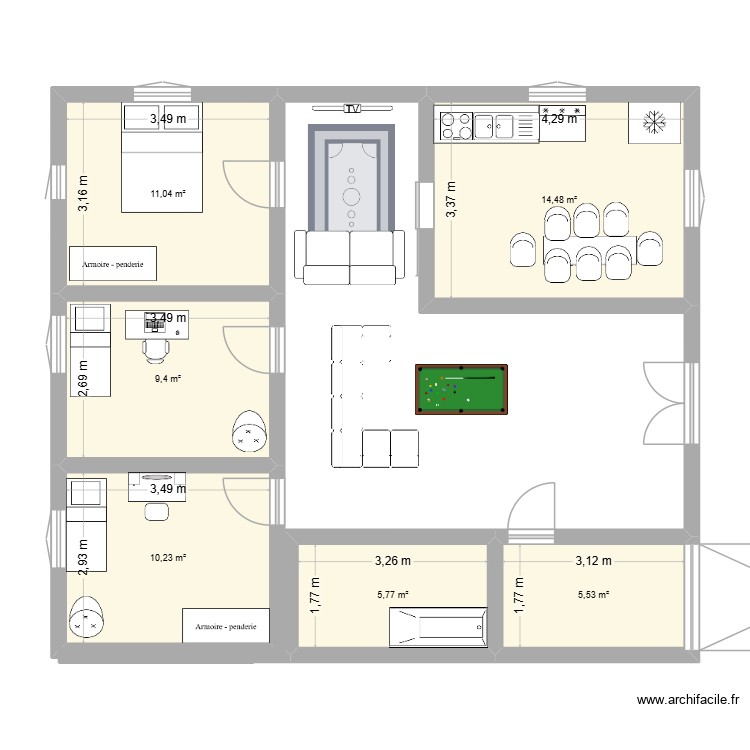 LRS DOSE. Plan de 0 pièce et 0 m2 LRS DOSE. Plan de 0 pièce et 0 m2