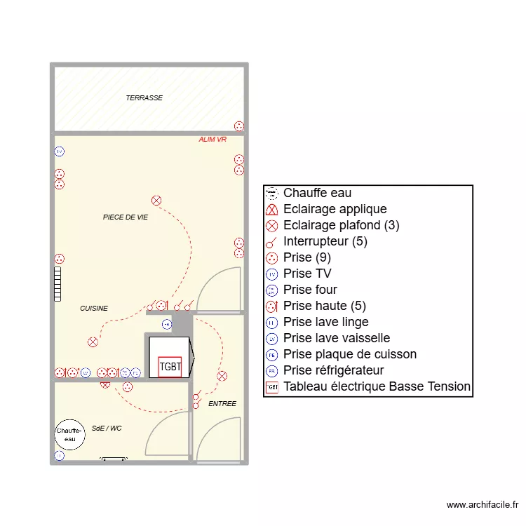 POCHON (ISMAEL). Plan de 5 et 26 m² POCHON (ISMAEL). Plan de 5 et 26 m²