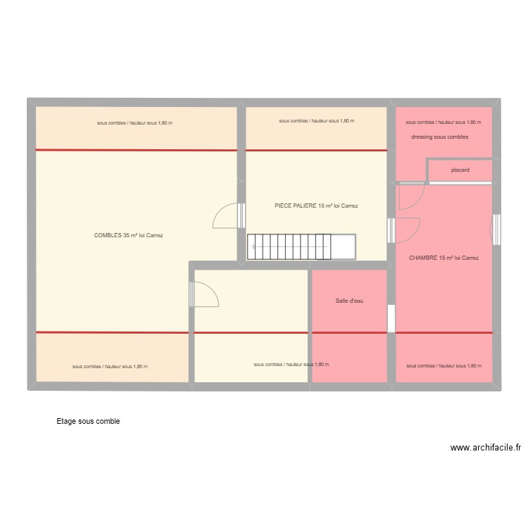 BECQUET_Ambleny projection. Plan de 36 pièces et 463 m2