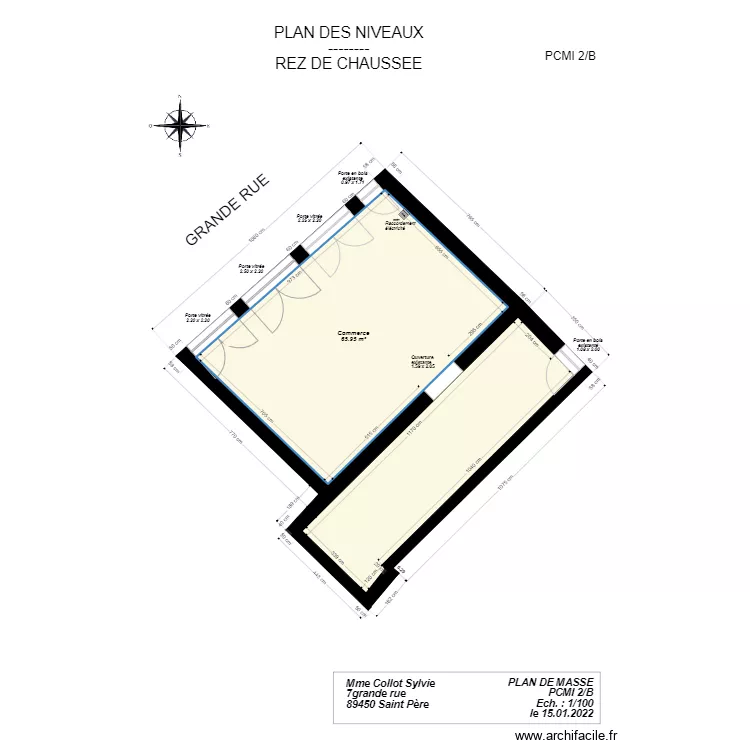 7pcmi 2B RDC modif. Plan de 