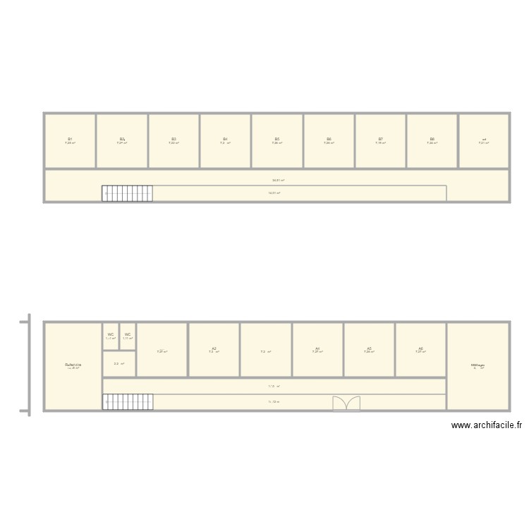 Depot 2025 5. Plan de 24 pièces et 208 m2