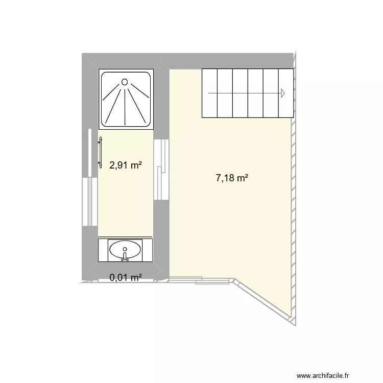 Extension v1. Plan de 3 et 10 m² Extension v1. Plan de 3 et 10 m²