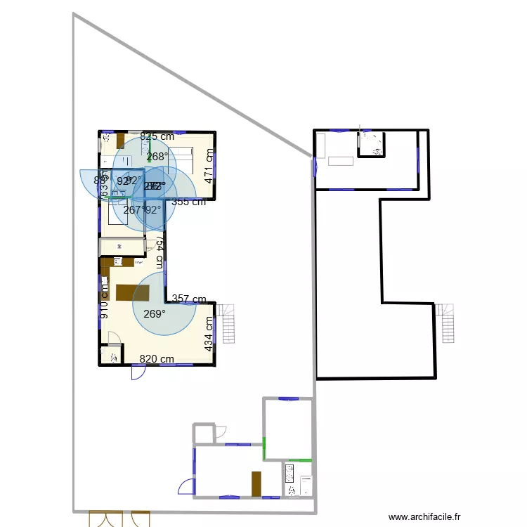 rdc. Plan de rdc. Plan de