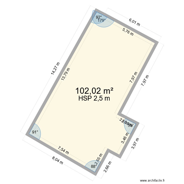 parcelle 1135 maussane 12.25. Plan de 1 pièce et 102 m2