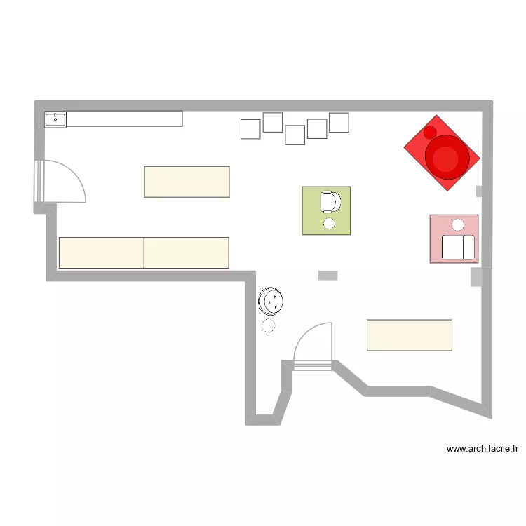 SalleJ5. Plan de SalleJ5. Plan de