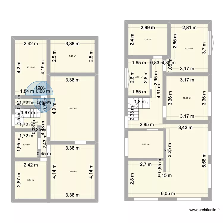 MAISON SAINT AGNAN. Plan de 14 et 139 m² MAISON SAINT AGNAN. Plan de 14 et 139 m²