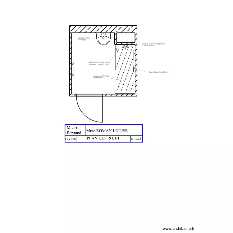 ROMAN SDB Projet 2. Plan de 