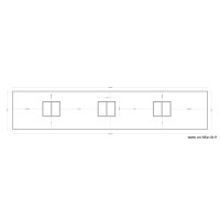 plan facade fenêtres