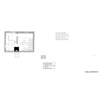 Bureau avec mobilier