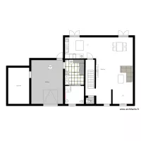 Salle à manger/cuisine + extension