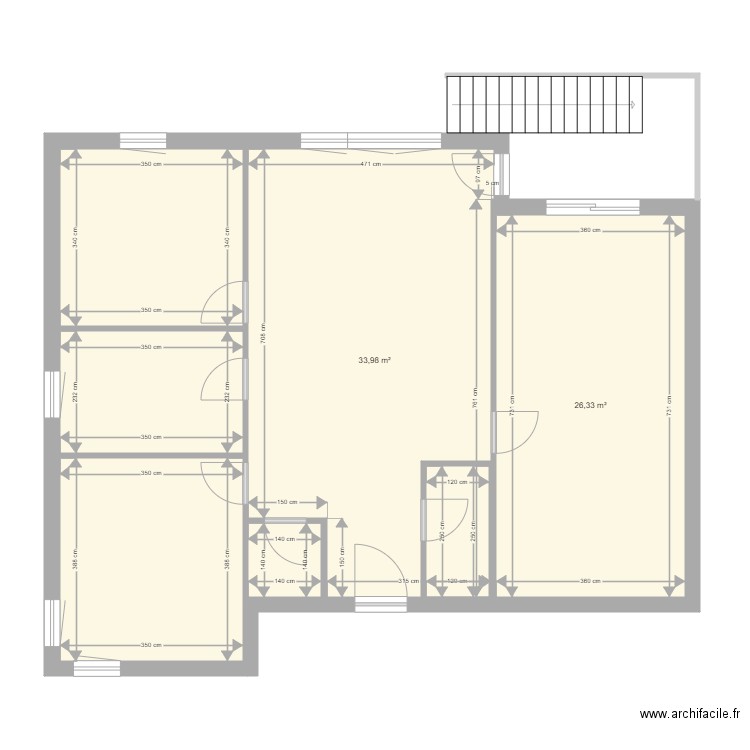 hamid rez bon 01. Plan de 7 pièces et 103 m2