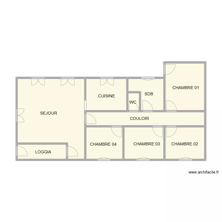 BEAUVOISIN. Plan de BEAUVOISIN. Plan de