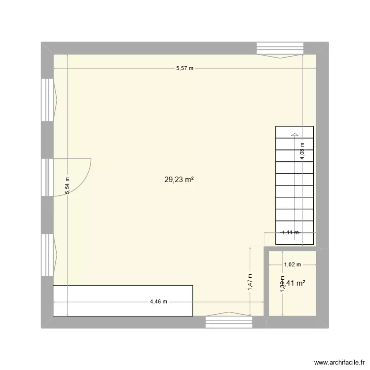 cristina argenteuil. Plan de 