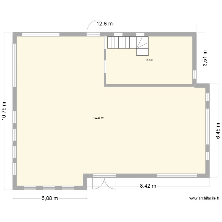 Wemmel. Plan de 6 pièces et 248 m2