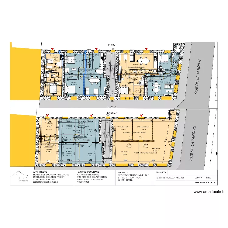 Chapuis RDC. Plan de 