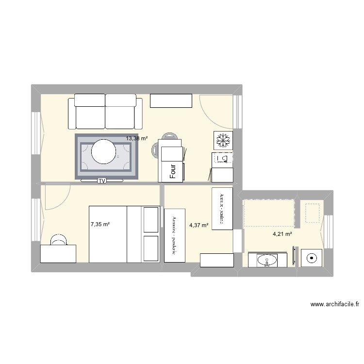 Abbé Greg modif 7. Plan de 0 pièce et 0 m2