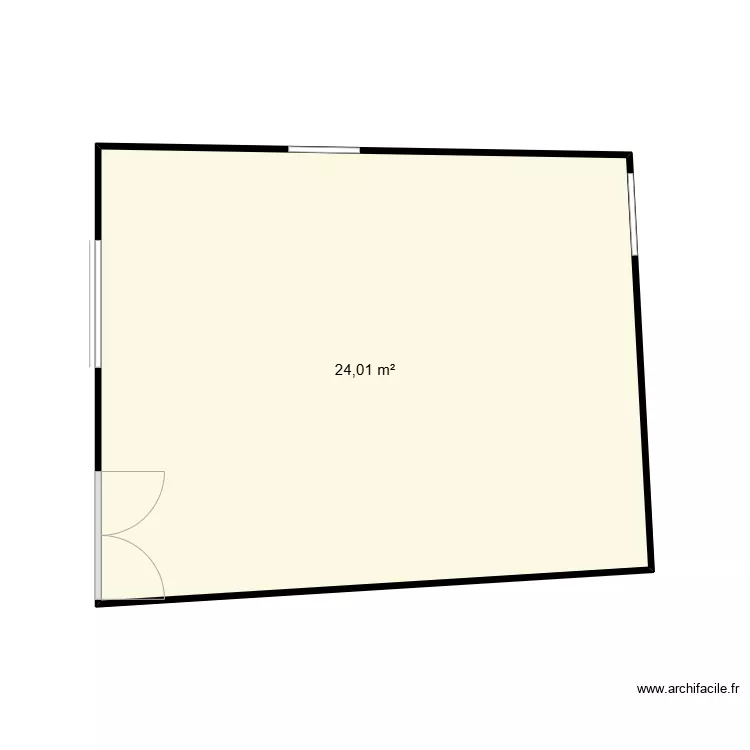 pisseloup salon. Plan de 